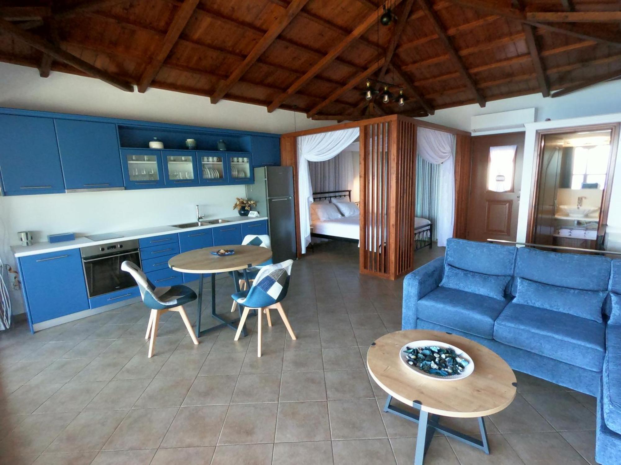 Horizon Studios With Sea View - Free Parking Glossa Exterior photo